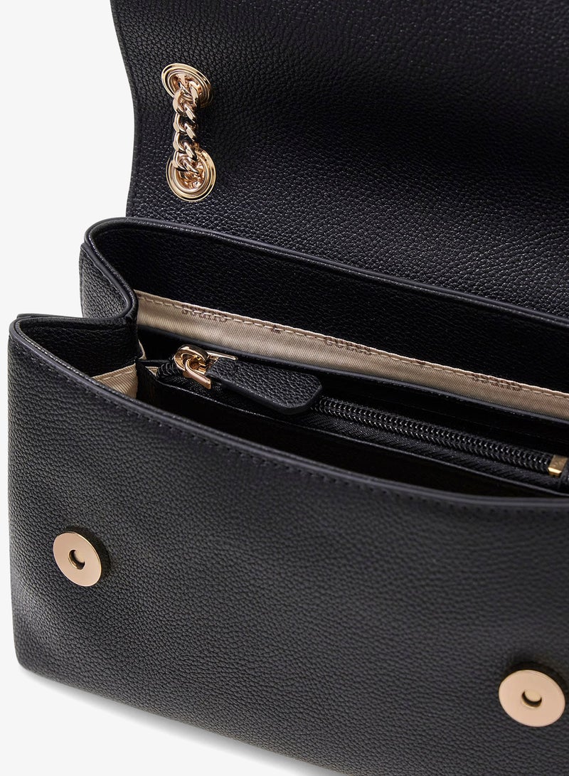 GUESS Yesba Convertible Flap Over Crossbody Bag - Image 4